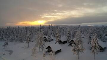 Фото номера Шале с двумя спальнями Шале Aava Sky Village г. Aavasaksa 10